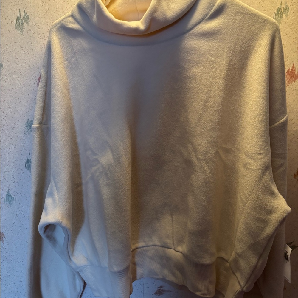 Old Navy Cream Cowl Neck Sweater